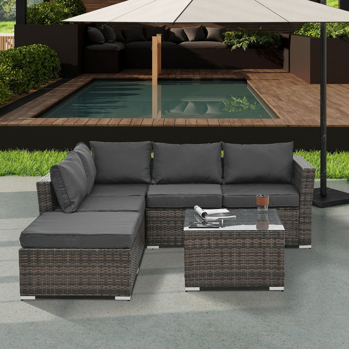 Wicker Patio Furniture Set