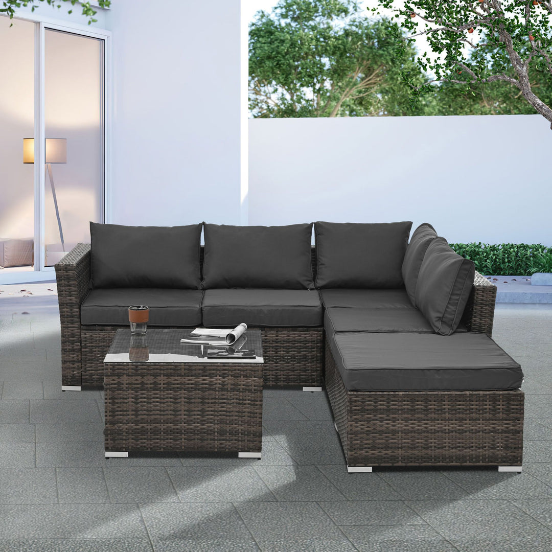 Wicker Patio Furniture Set