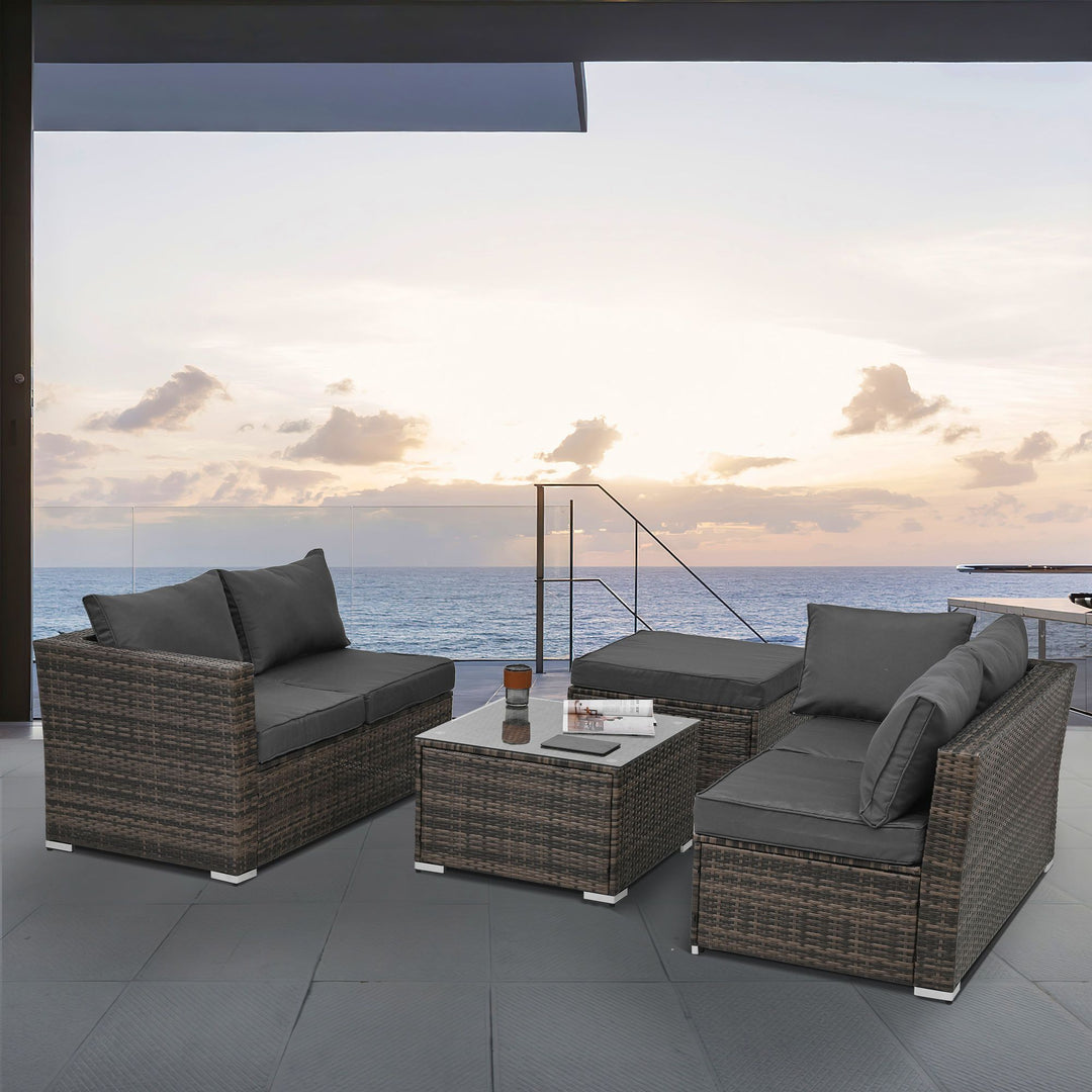 Wicker Patio Furniture Set