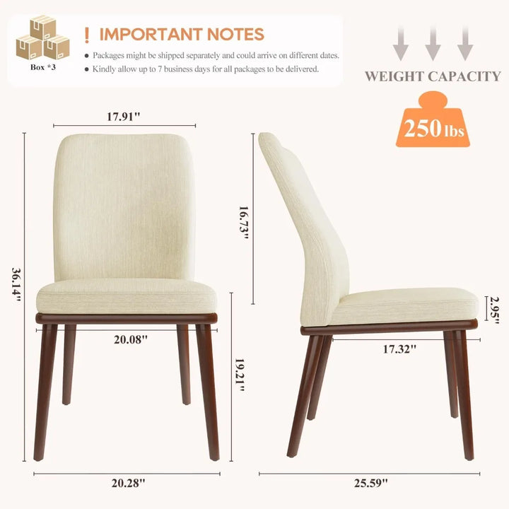 Wooden Dining Chairs Set