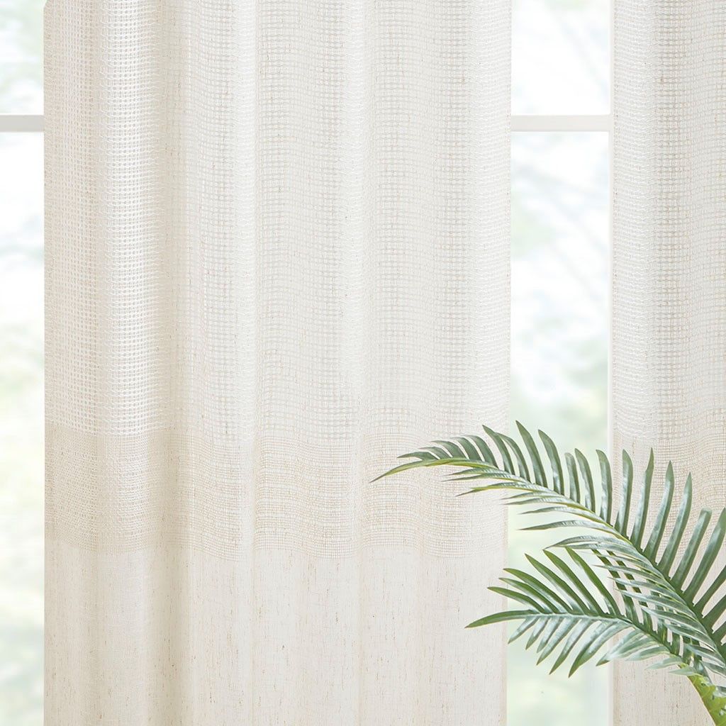 Yarn Dye Sheer Panel