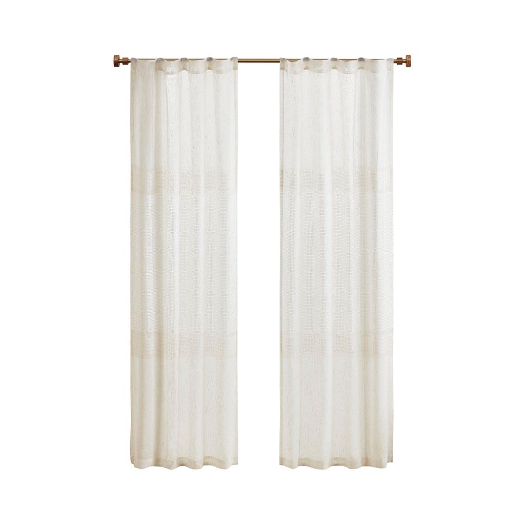 Yarn Dye Sheer Panel