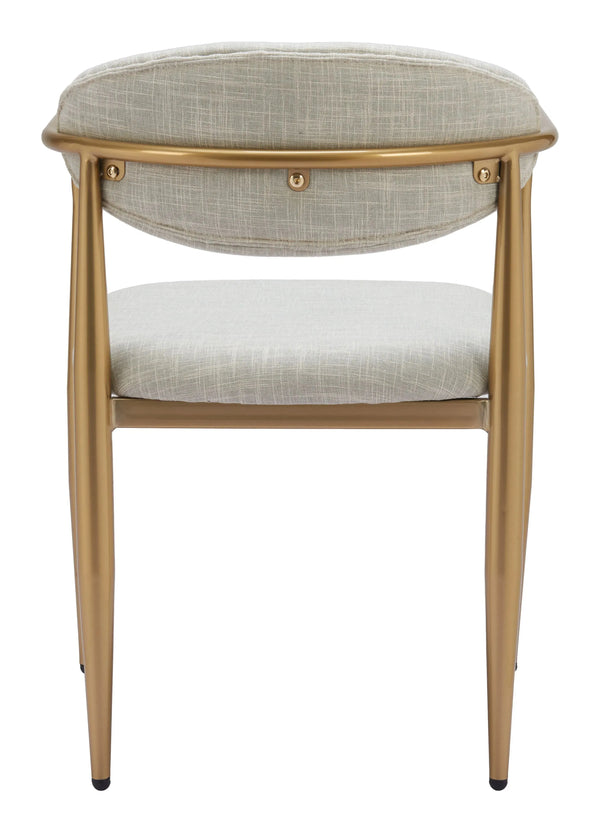 Zens Dining Chair Quill Gray