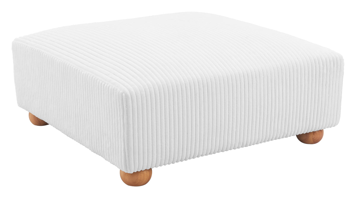 Tayte Ottoman White