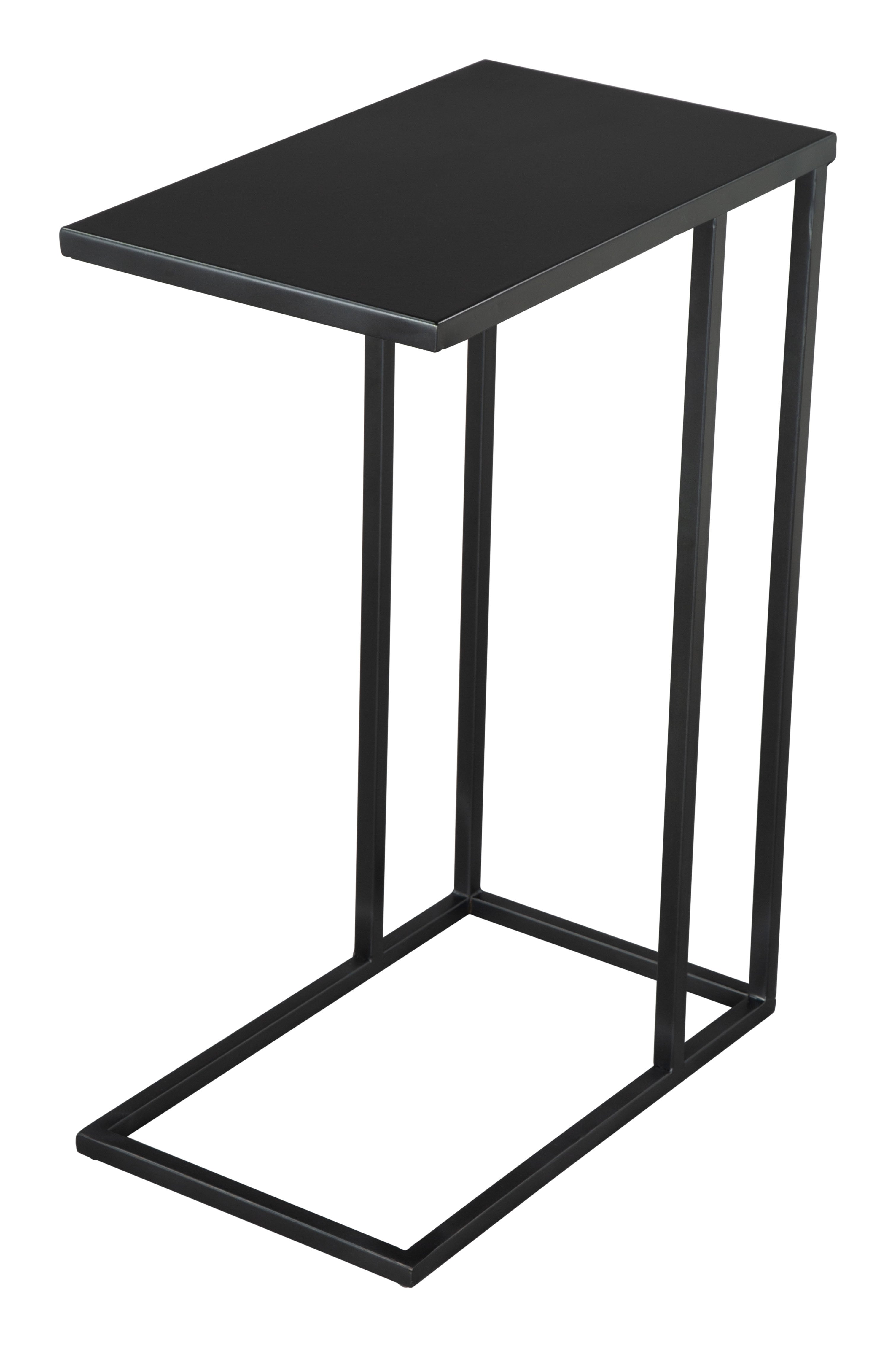 Atom Side Table Black