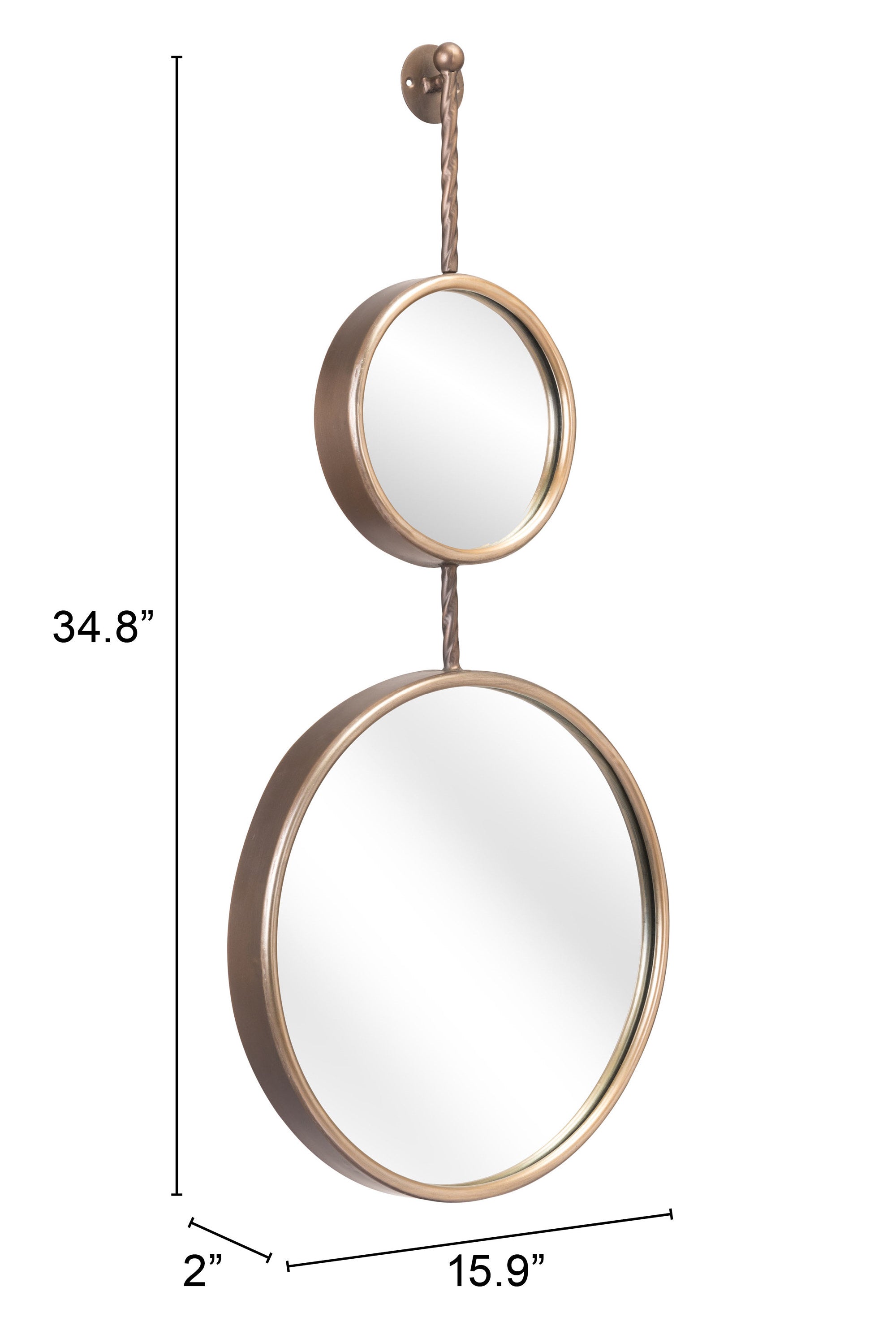 Mott Mirror Bronze