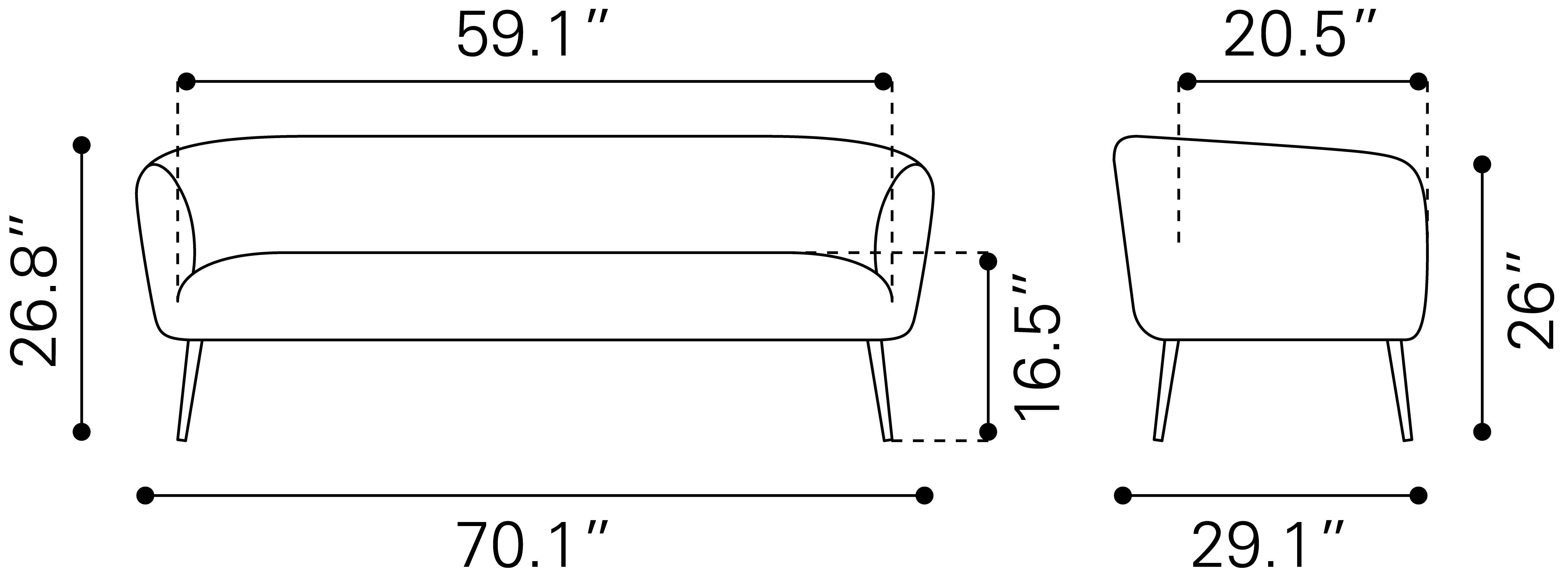 Deco Sofa Beige