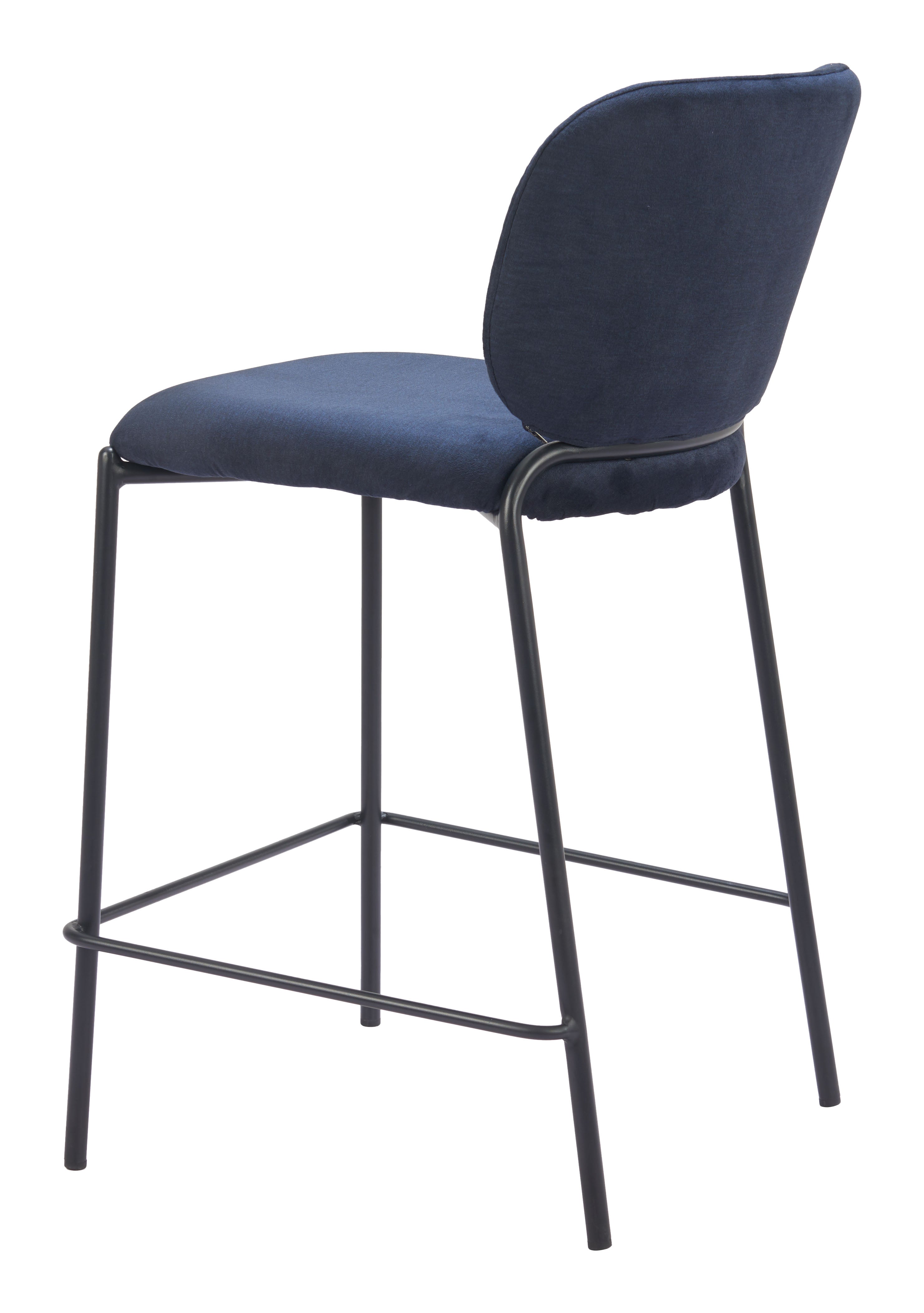 Plat Counter Stool Blue