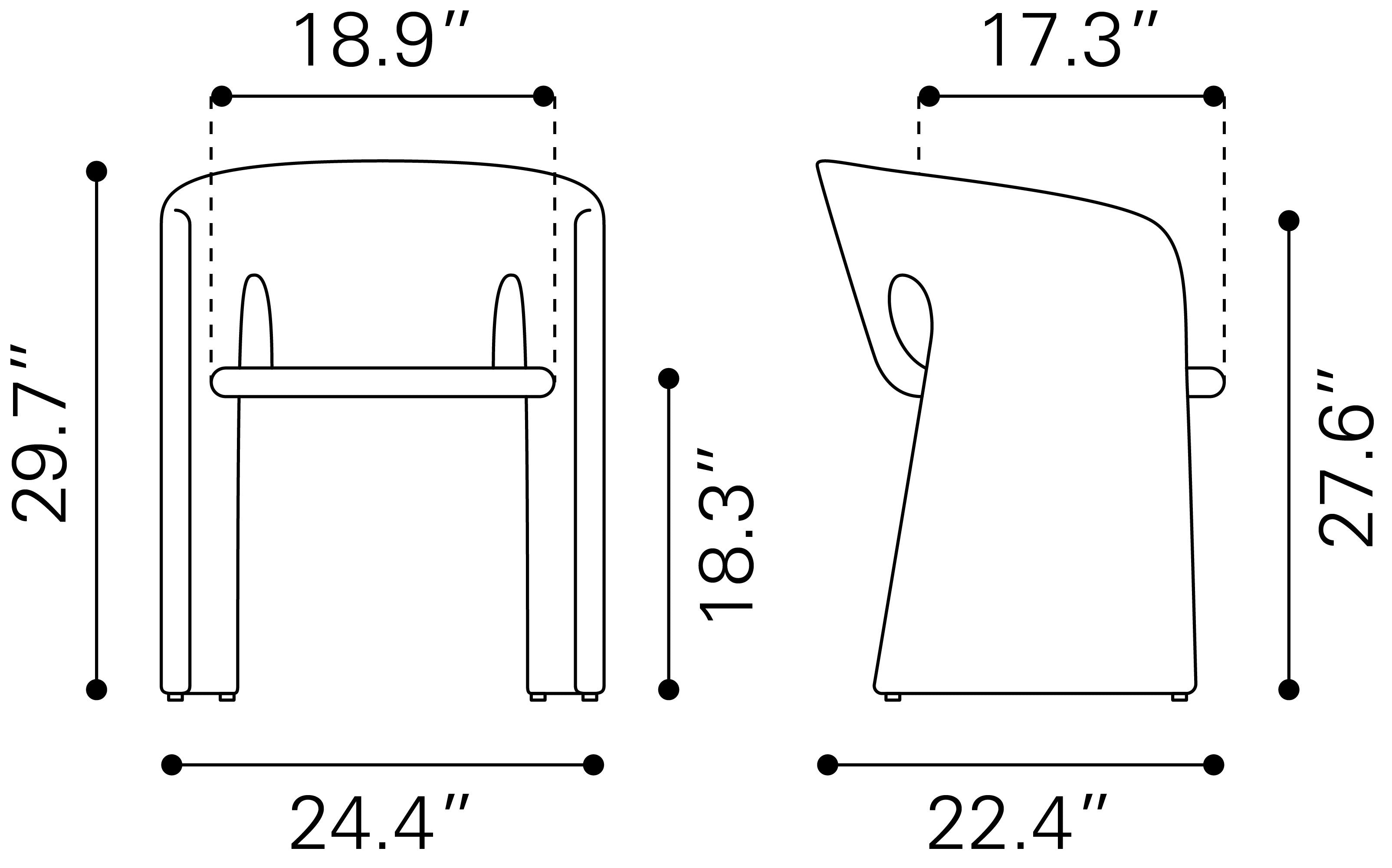 Rosyth Dining Chair Tan