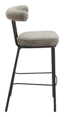 Kede Barstool Green Tweed