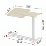 Close-up of overbed table rolling casters with locking brake pedal