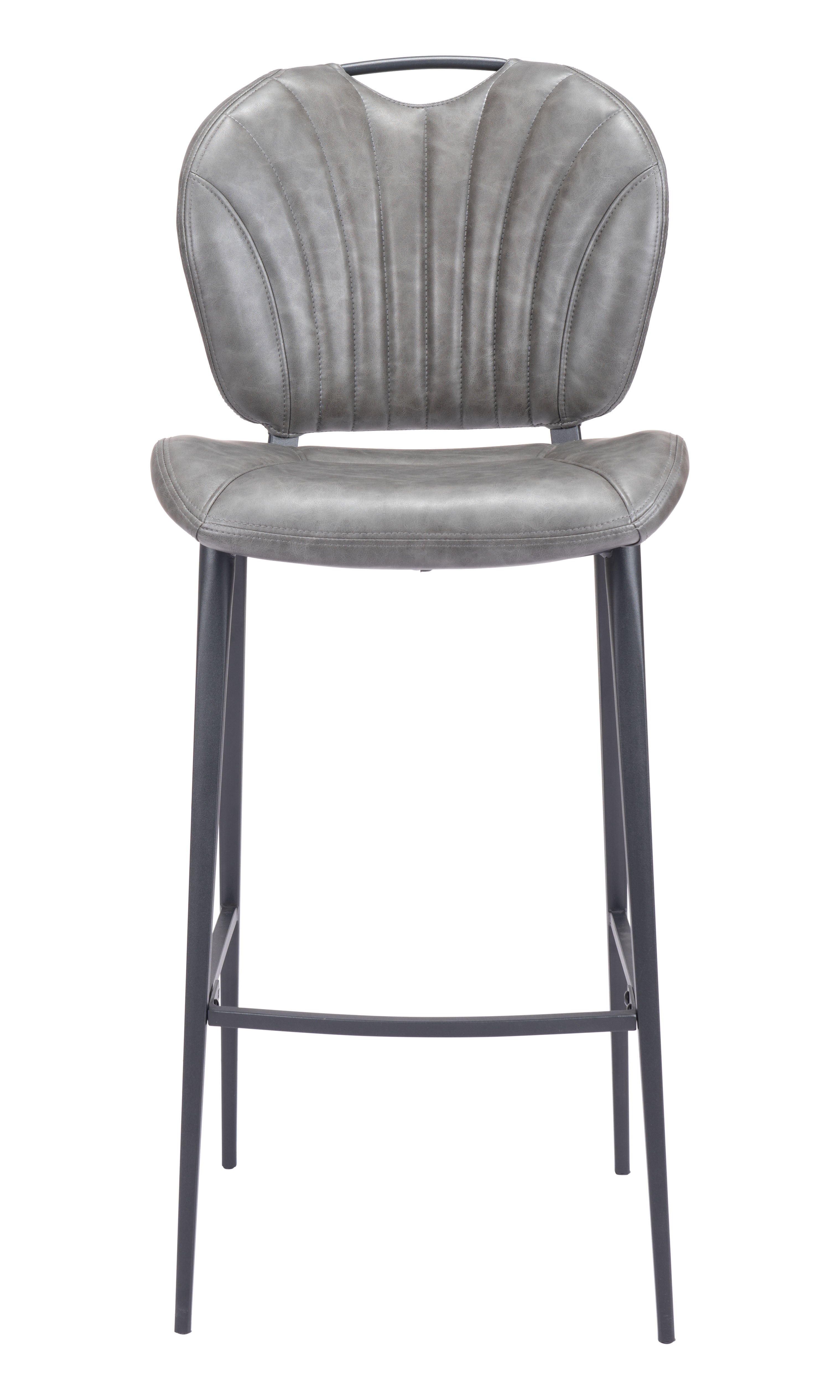 Terrence Barstool Vintage Gray