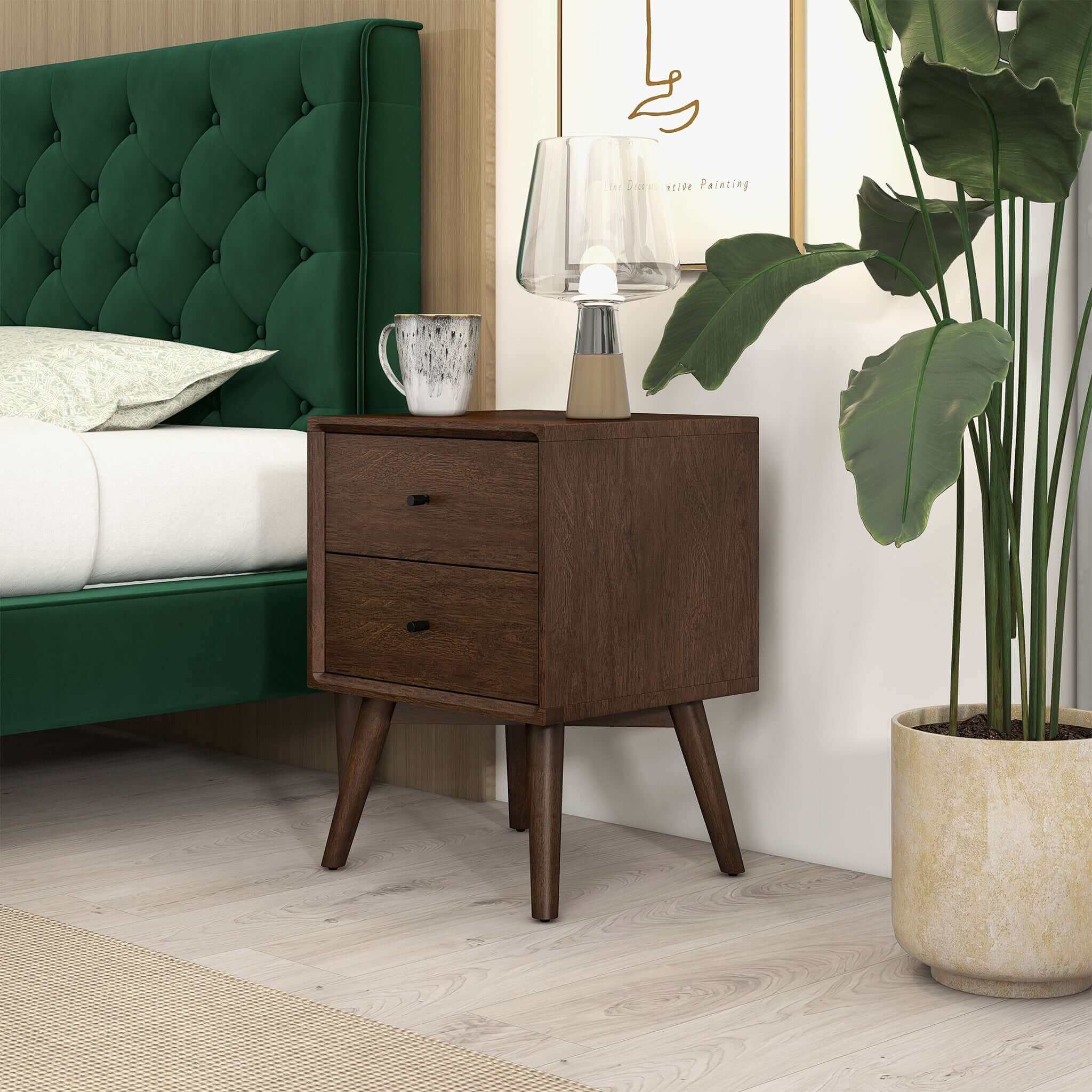 Caroline Night Stand 2-Drawer