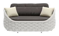 Coral Reef Loveseat Gray