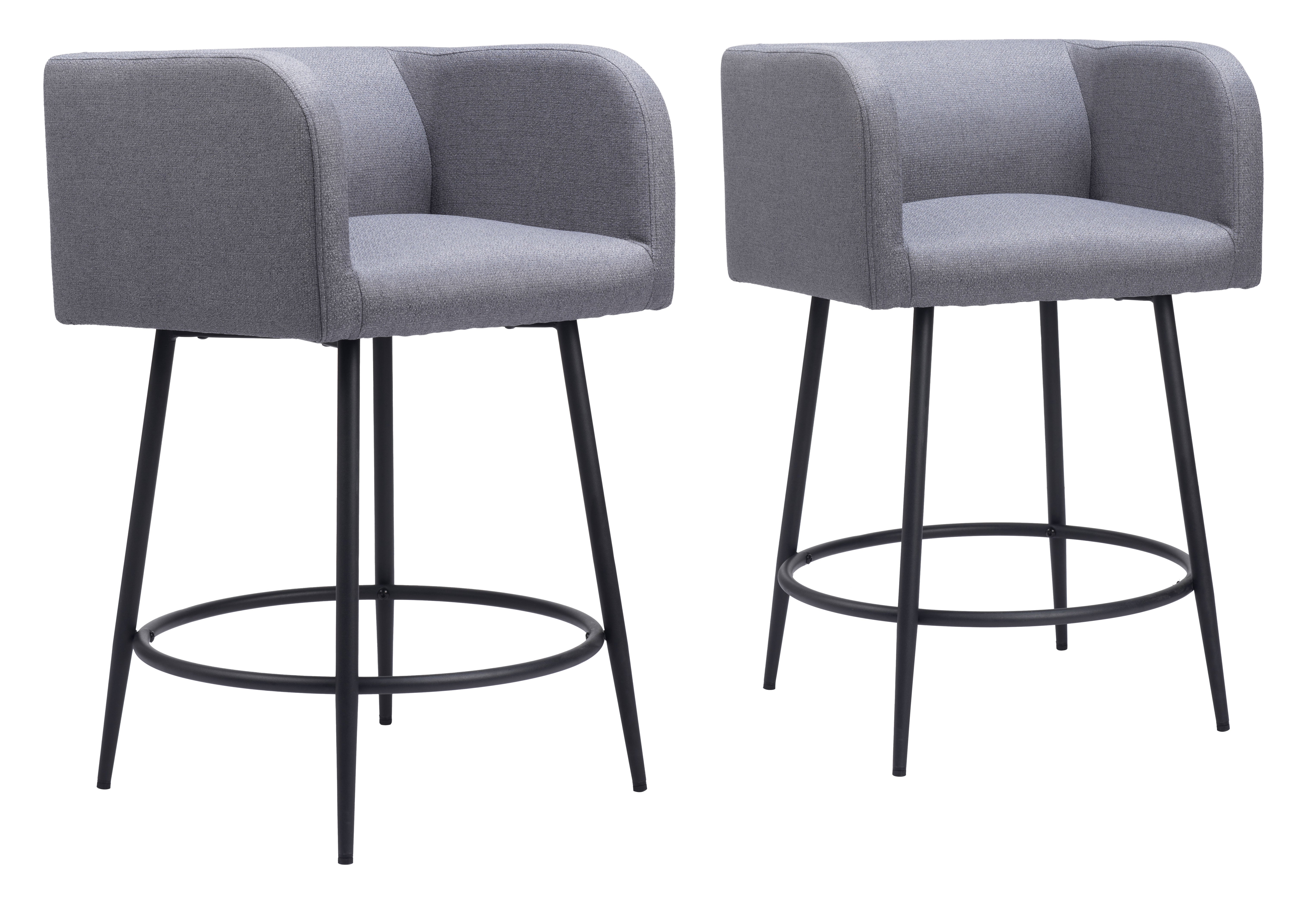 Horbat Counter Stool Gray