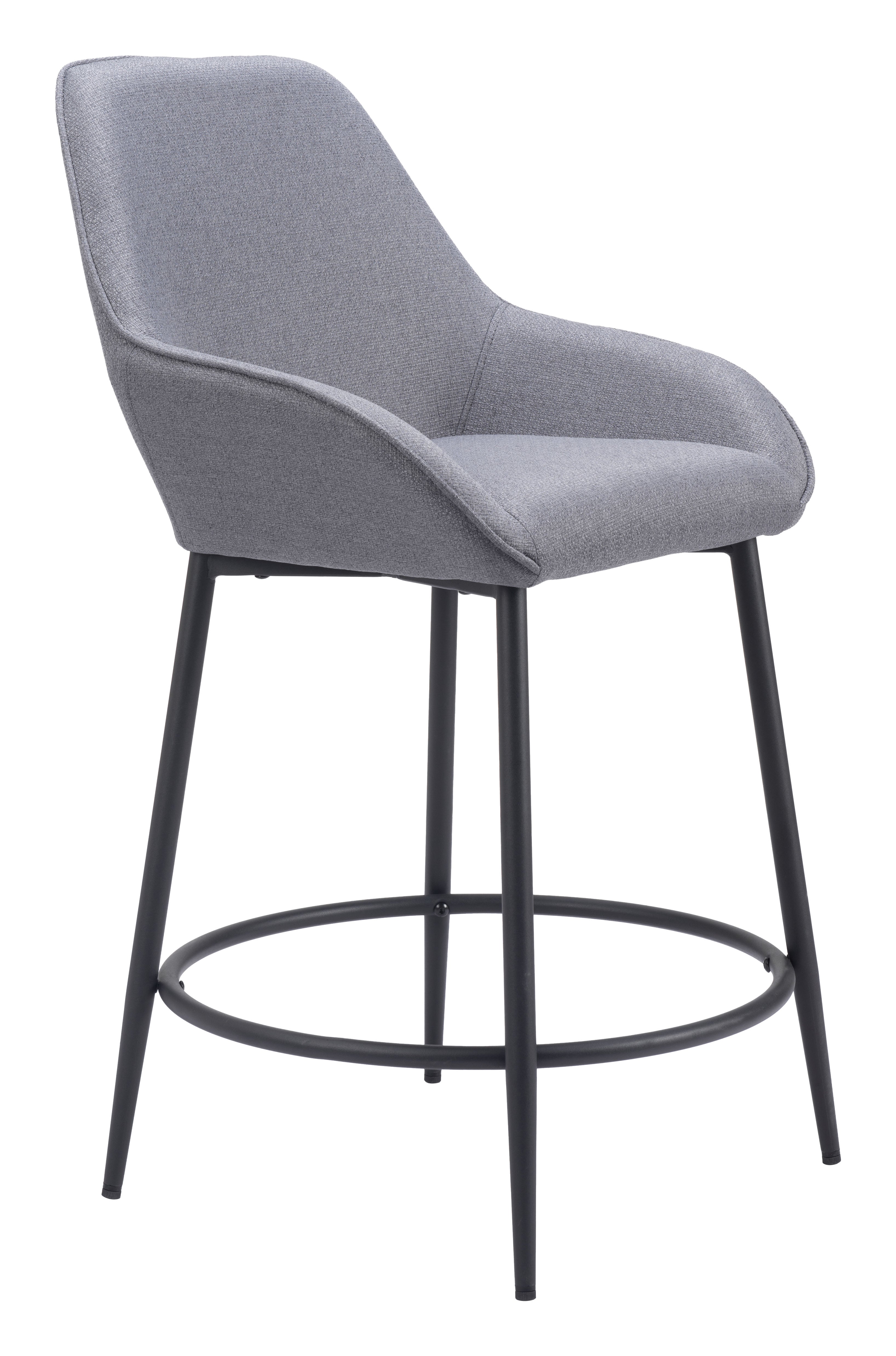 Vila Counter Stool Gray