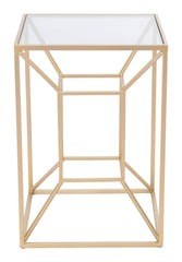 Canyon Side Table Gold