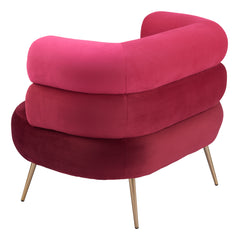 Arish Accent Chair Red