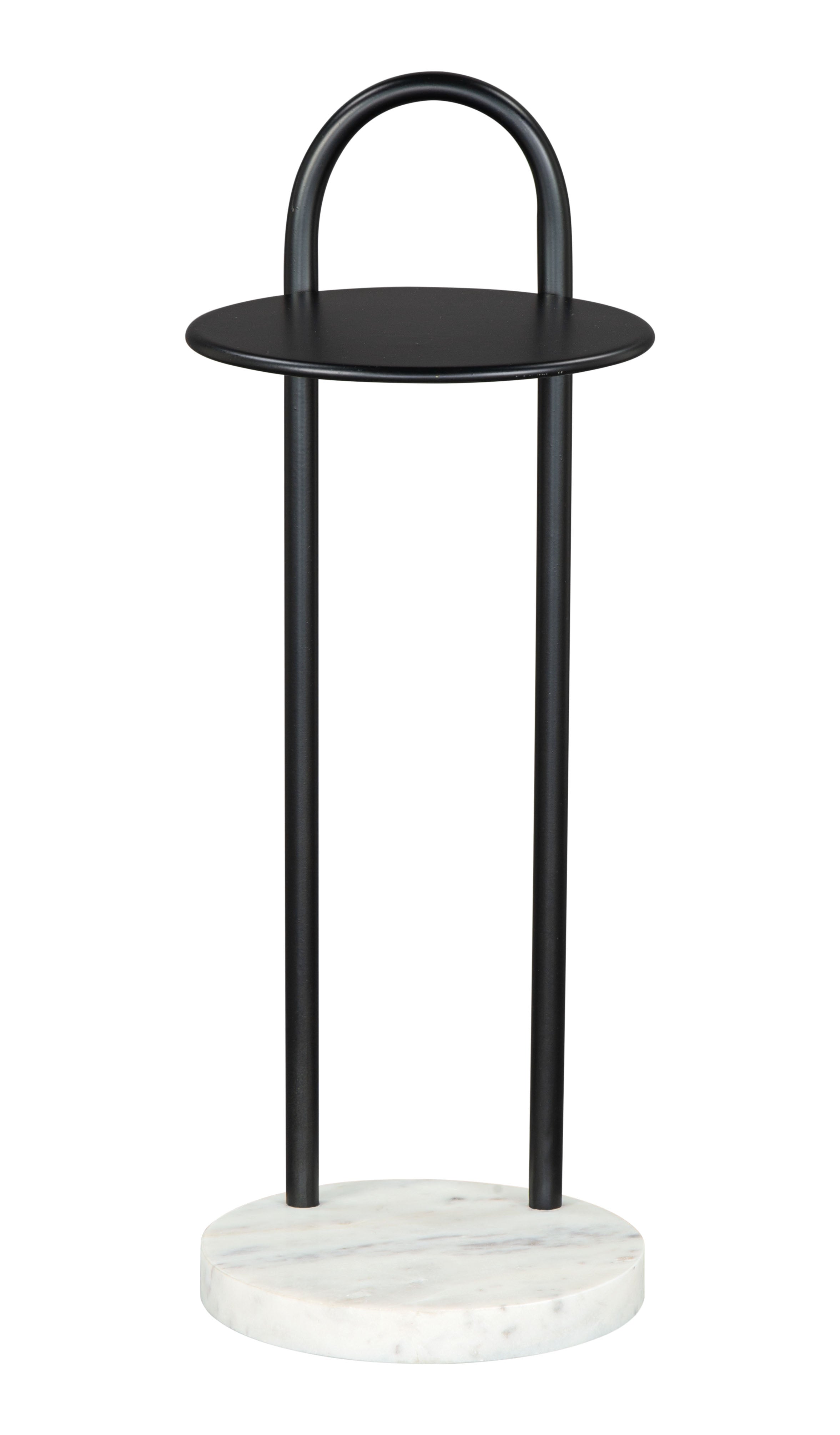 Christian Side Table Black & White