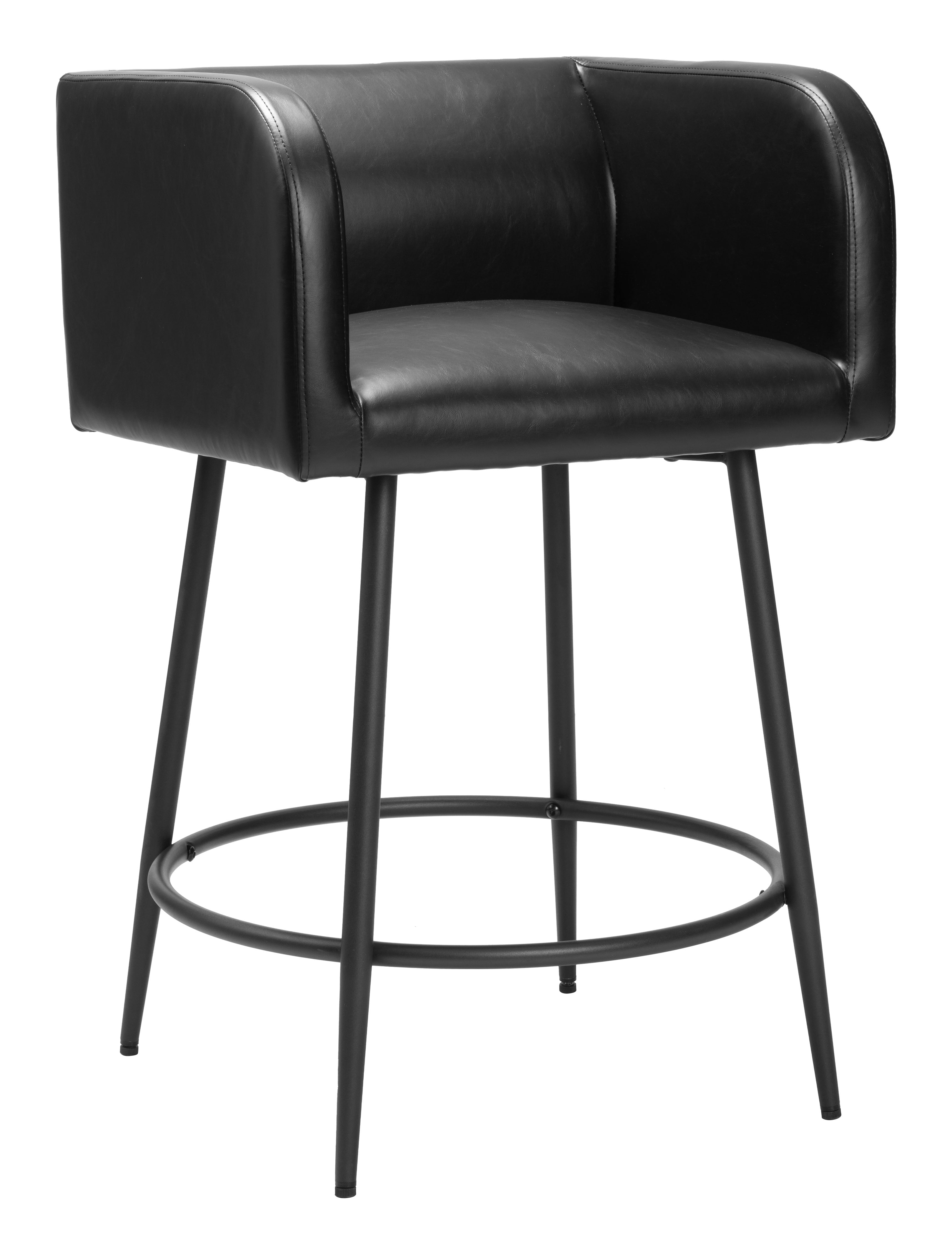 Horbat Counter Stool Black