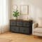 Modern 5-Drawer Fabric Storage Tower – Versatile Steel Frame Organizer with Premium Foldable Bins