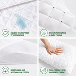 Bamboo material features of the waterproof mattress protector