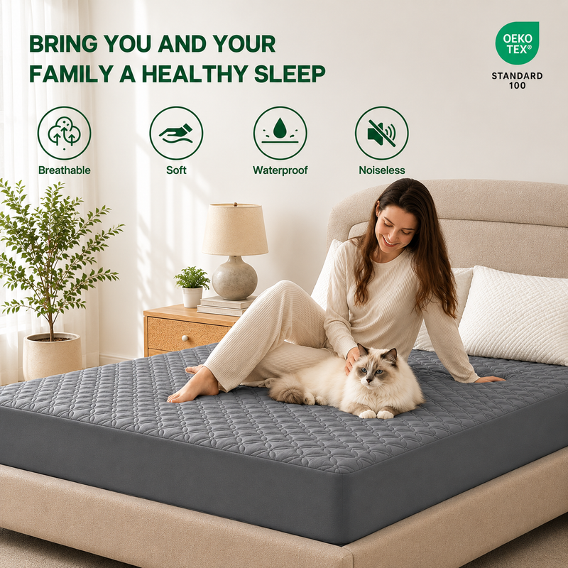 Bamboo material features of the waterproof mattress protector