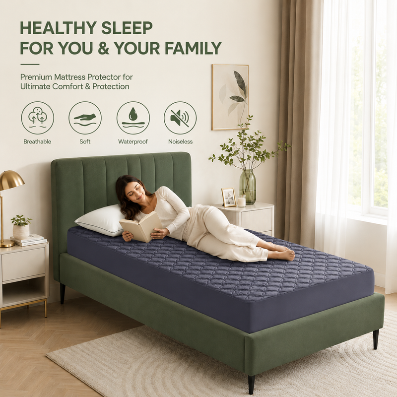 Bamboo material features of the waterproof mattress protector