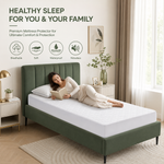 Bamboo material features of the waterproof mattress protector