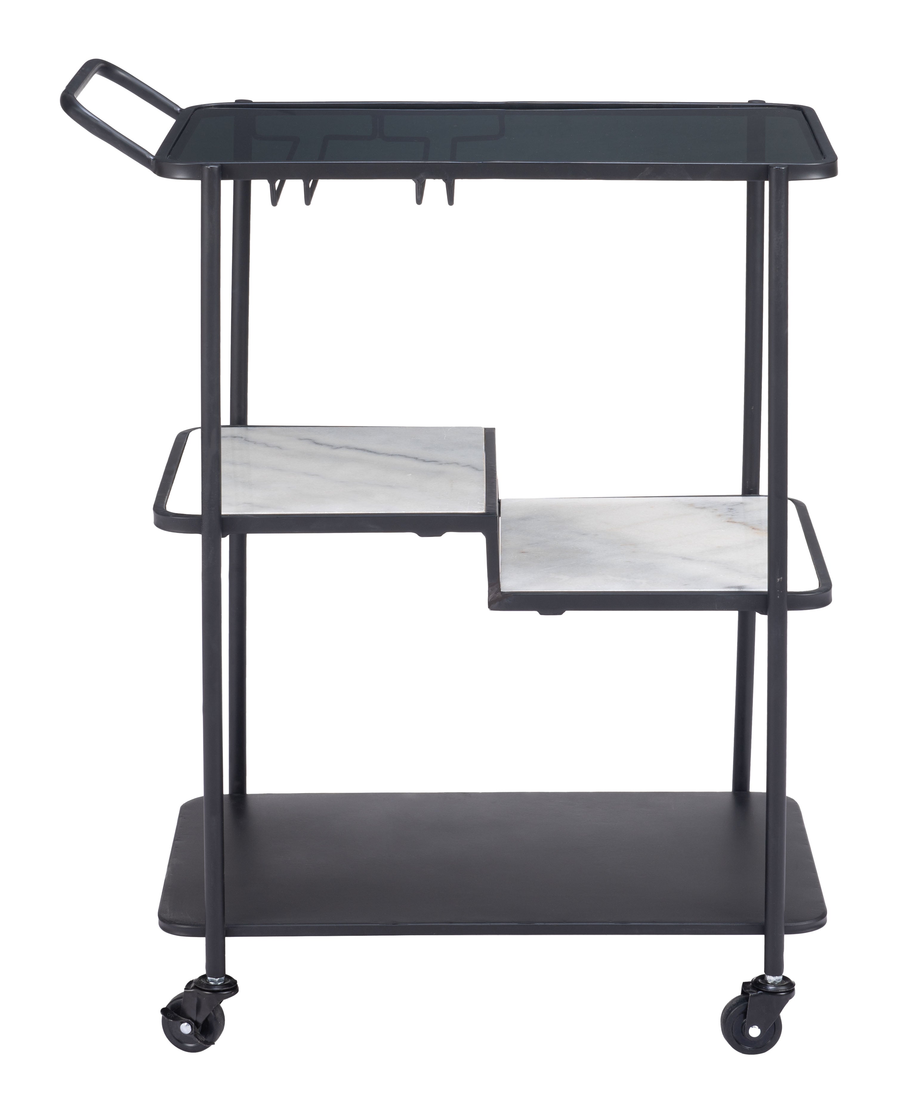 Constanza Bar Cart Black