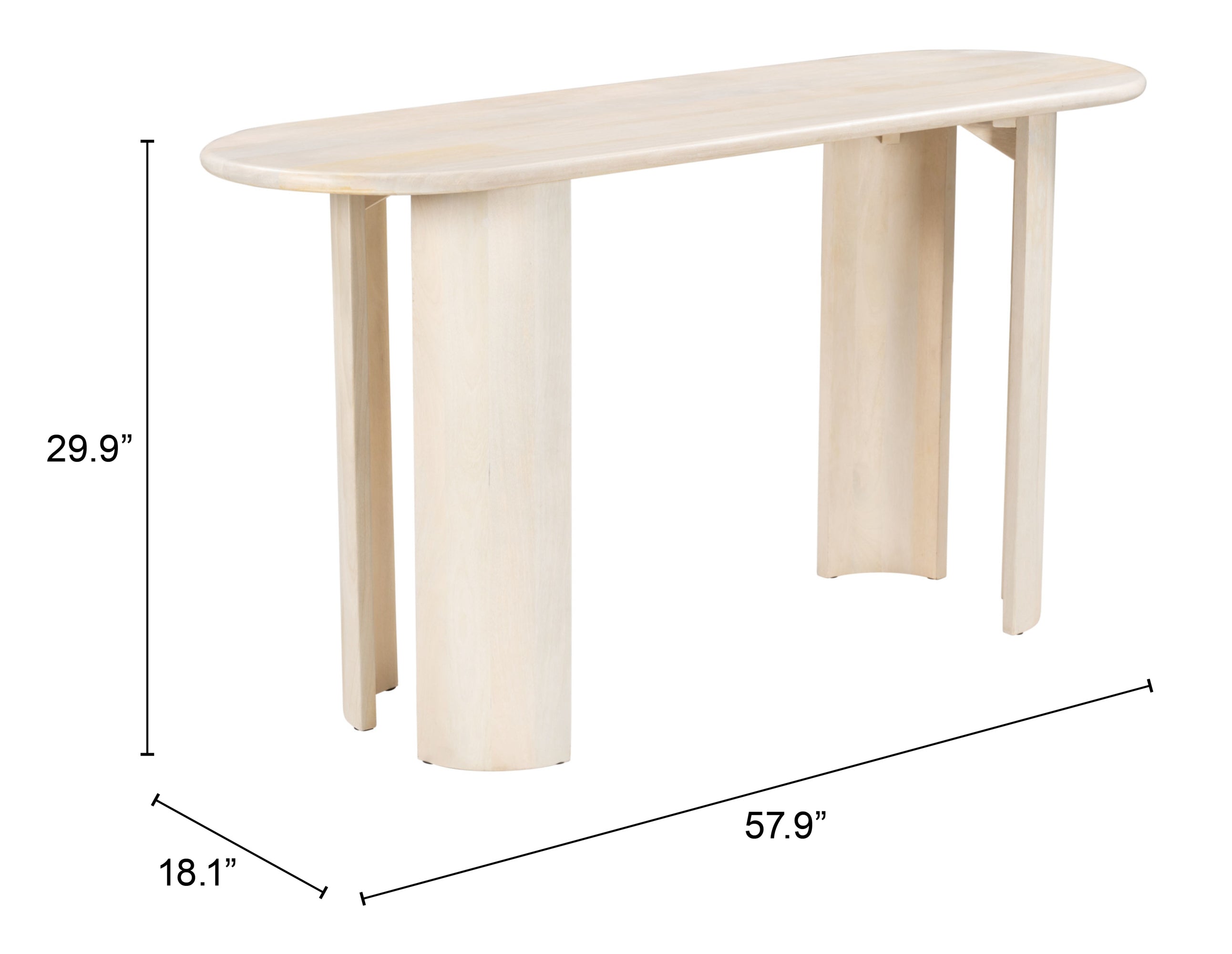 Risan Console Table Natural