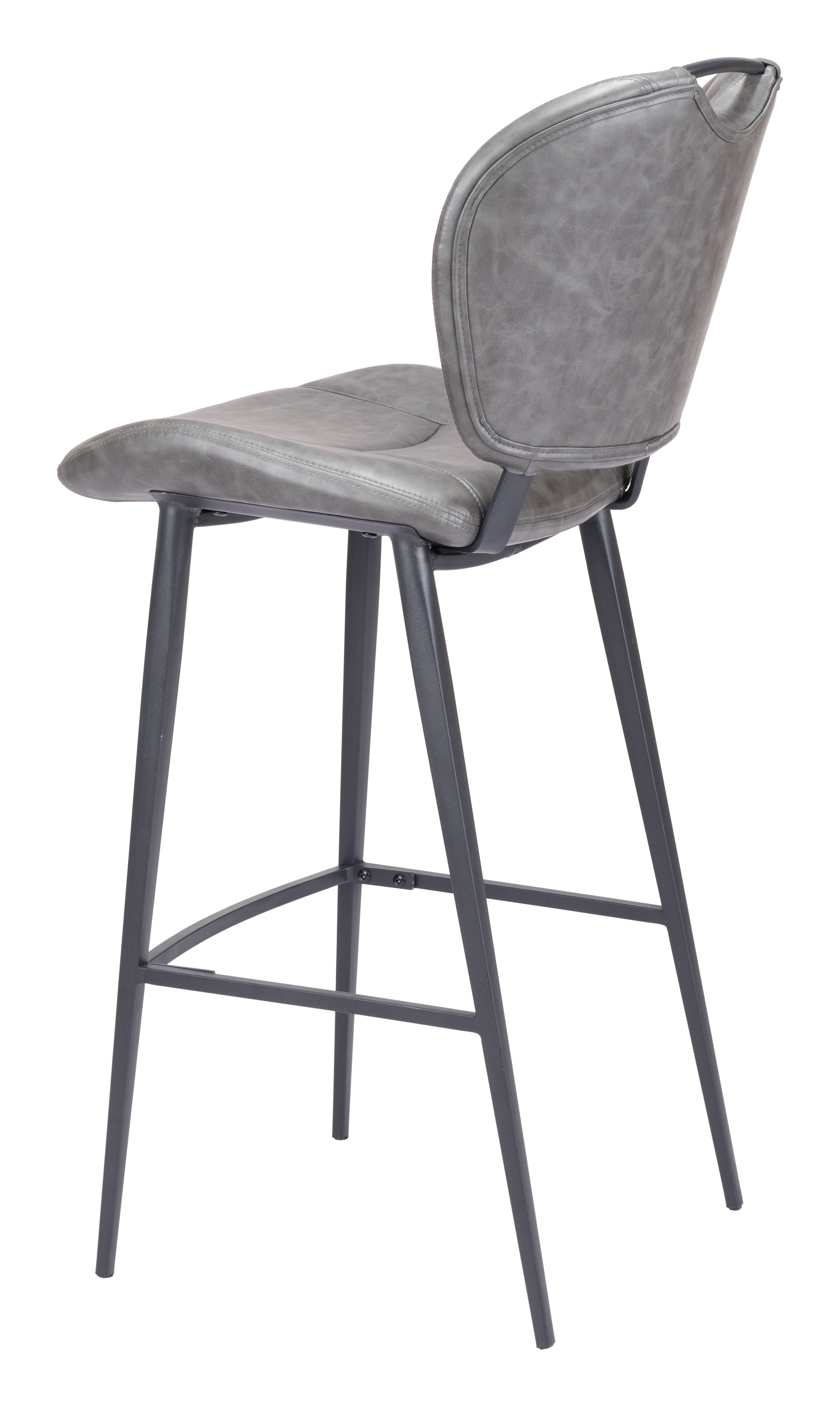 Terrence Barstool Vintage Gray