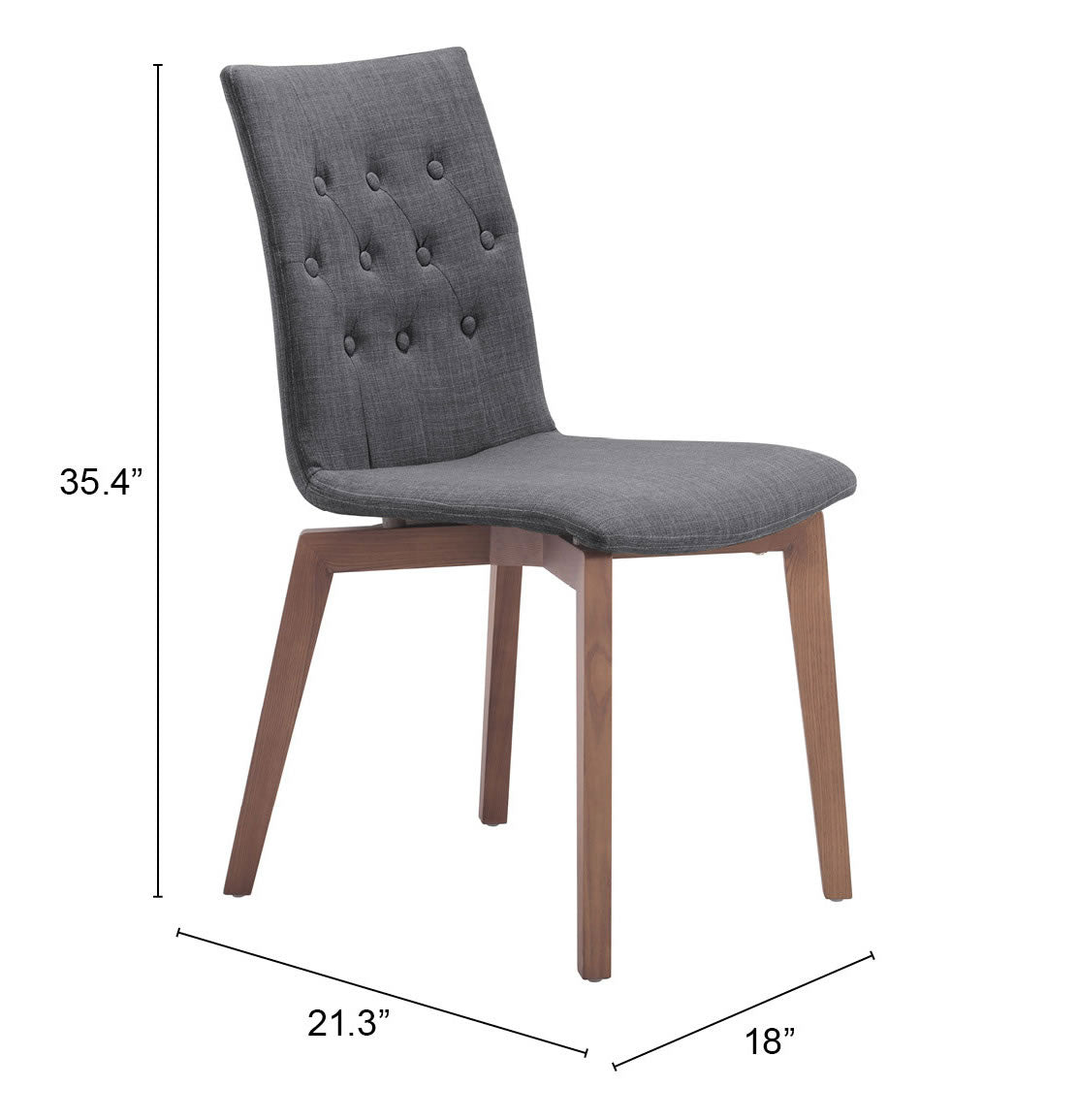 Orebro Dining Chair Graphite