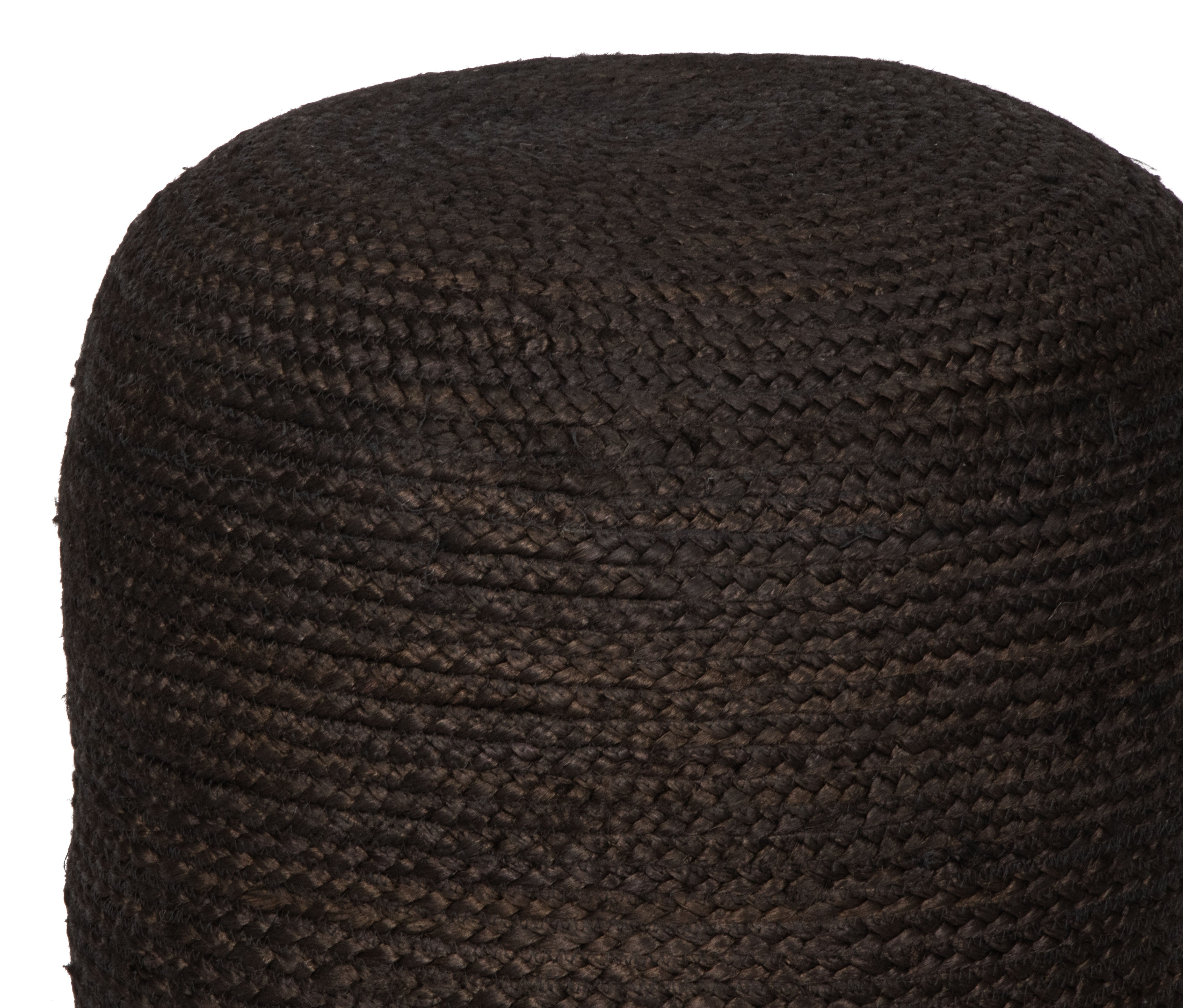 Lillian Ottoman Black