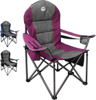 Multiple color options of oversized camping chair