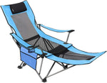 Premium Reclining Outdoor Camping Chair – Adjustable Comfort Seat - Media 1