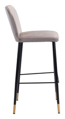 Manchester Barstool (Set of 2) Gray