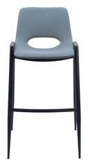 Desi Barstool Azure Gray