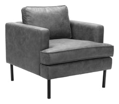 Decade Armchair Vintage Gray