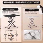 Foldable Table & Step Stool – Heavy-Duty, Portable, Adjustable Height, Indoor/Outdoor Use - check