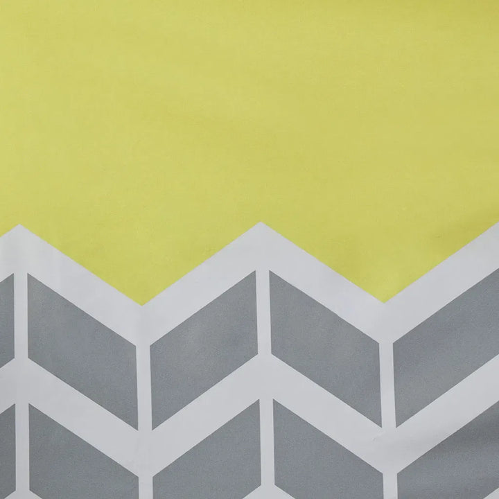 Chevron Printed Room Darkening Grommet Top Panel Pair