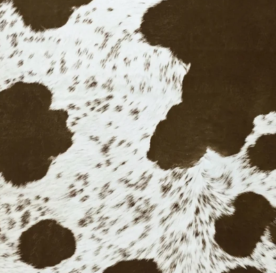 Faux Cowhide Rug – Animal Print Area Rug for Living Room, Bedroom & Office