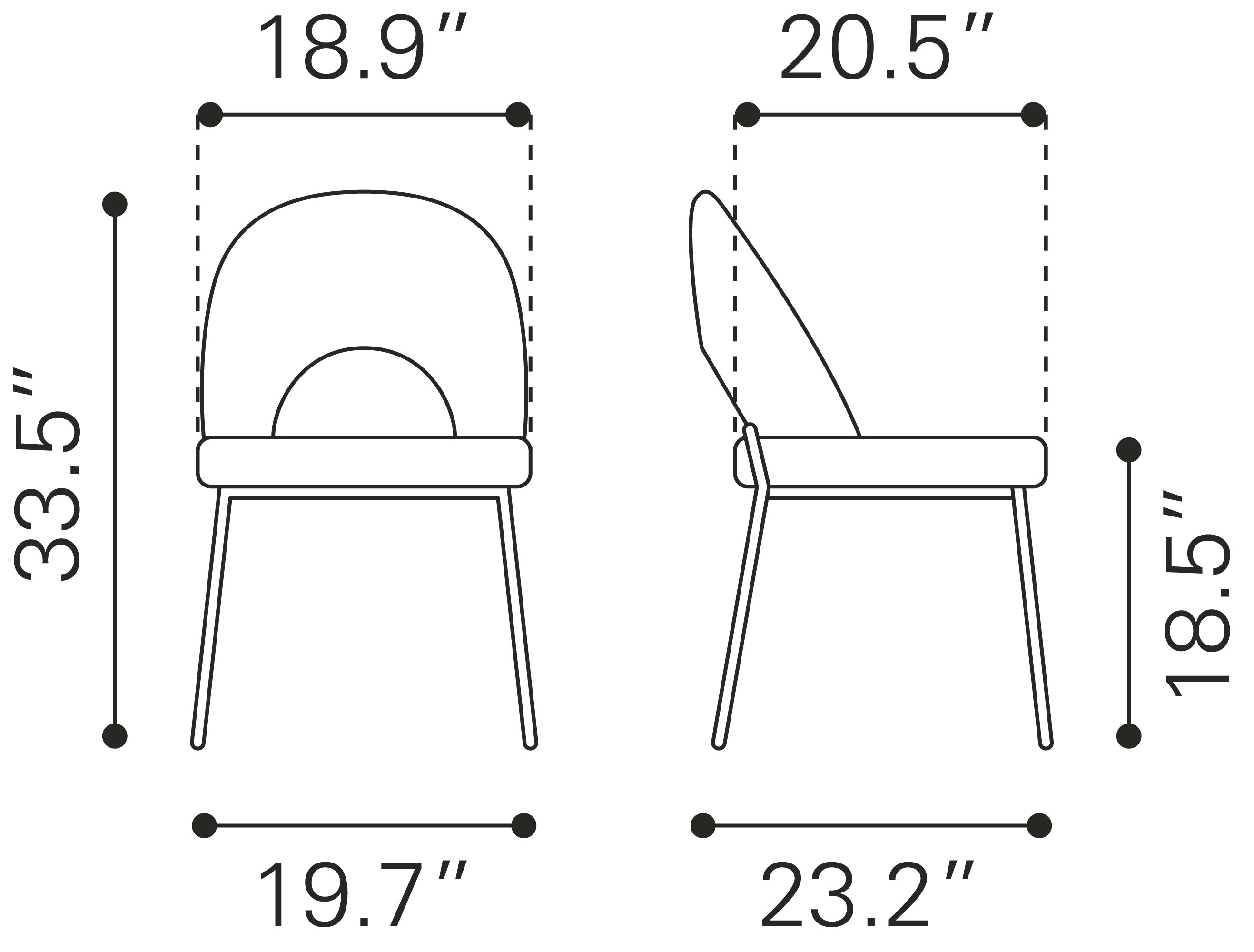 Bethpage Dining Chair (Set of 2) Multicolor Print & Green