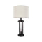 Table Lamps Set of 2 Farmhouse Bedside Nightstand Lamps with USB Ports
