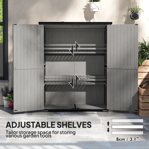 Outdoor Garden Storage Shed Tool House