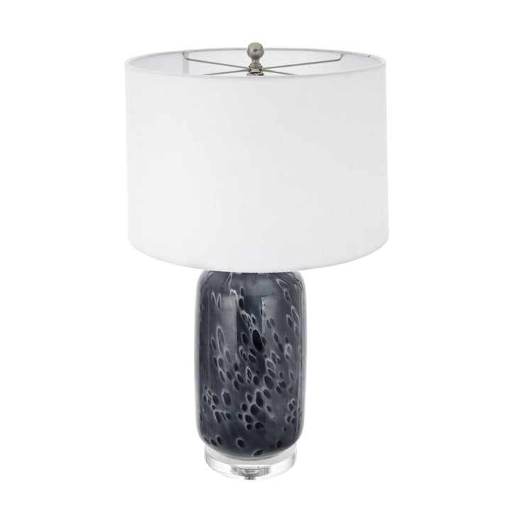 D16.9''xH28'' Ellis Glass Table Lamp