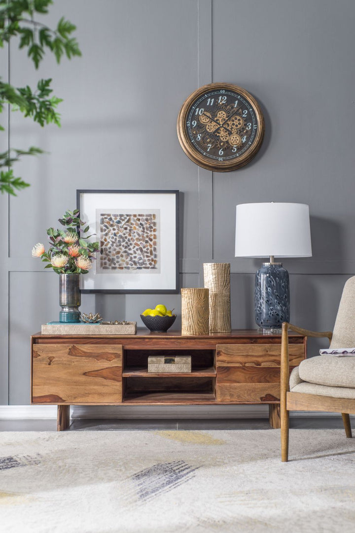 D16.9''xH28'' Ellis Glass Table Lamp