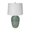D16x27" Glass Table Lamp