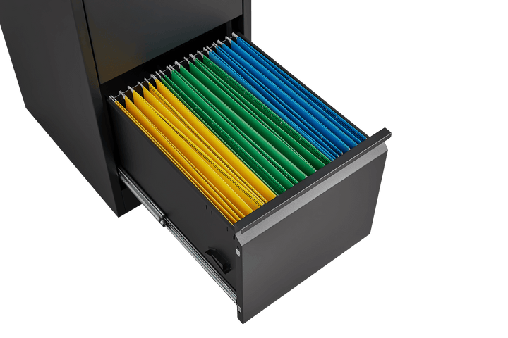 4 Drawer Vertical File Cabinet with Lock,Filing Cabinet, Metal Filing Cabinet for Home Office Organizer Storage Cabinet Letter Size/A4/Legal File