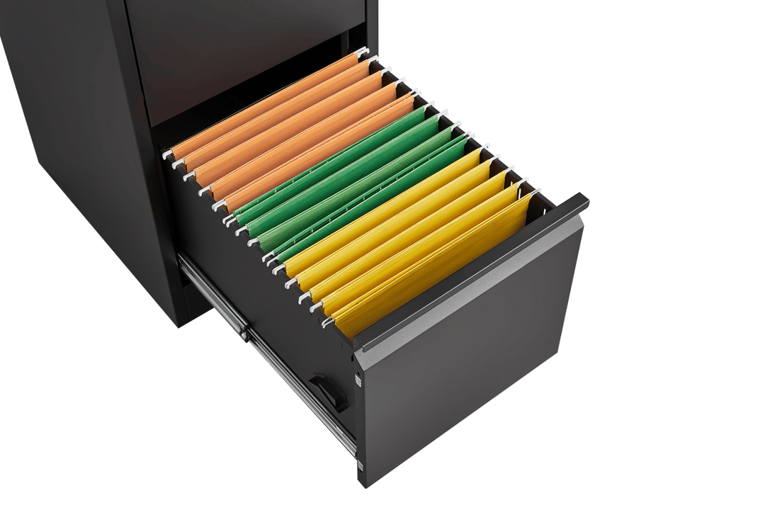 4 Drawer Vertical File Cabinet with Lock,Filing Cabinet, Metal Filing Cabinet for Home Office Organizer Storage Cabinet Letter Size/A4/Legal File